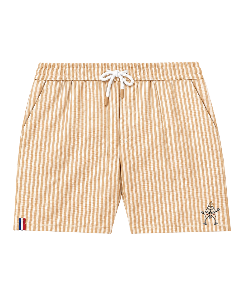 Short de Bain Rayé – Méditerranéen Culture - Champagne
