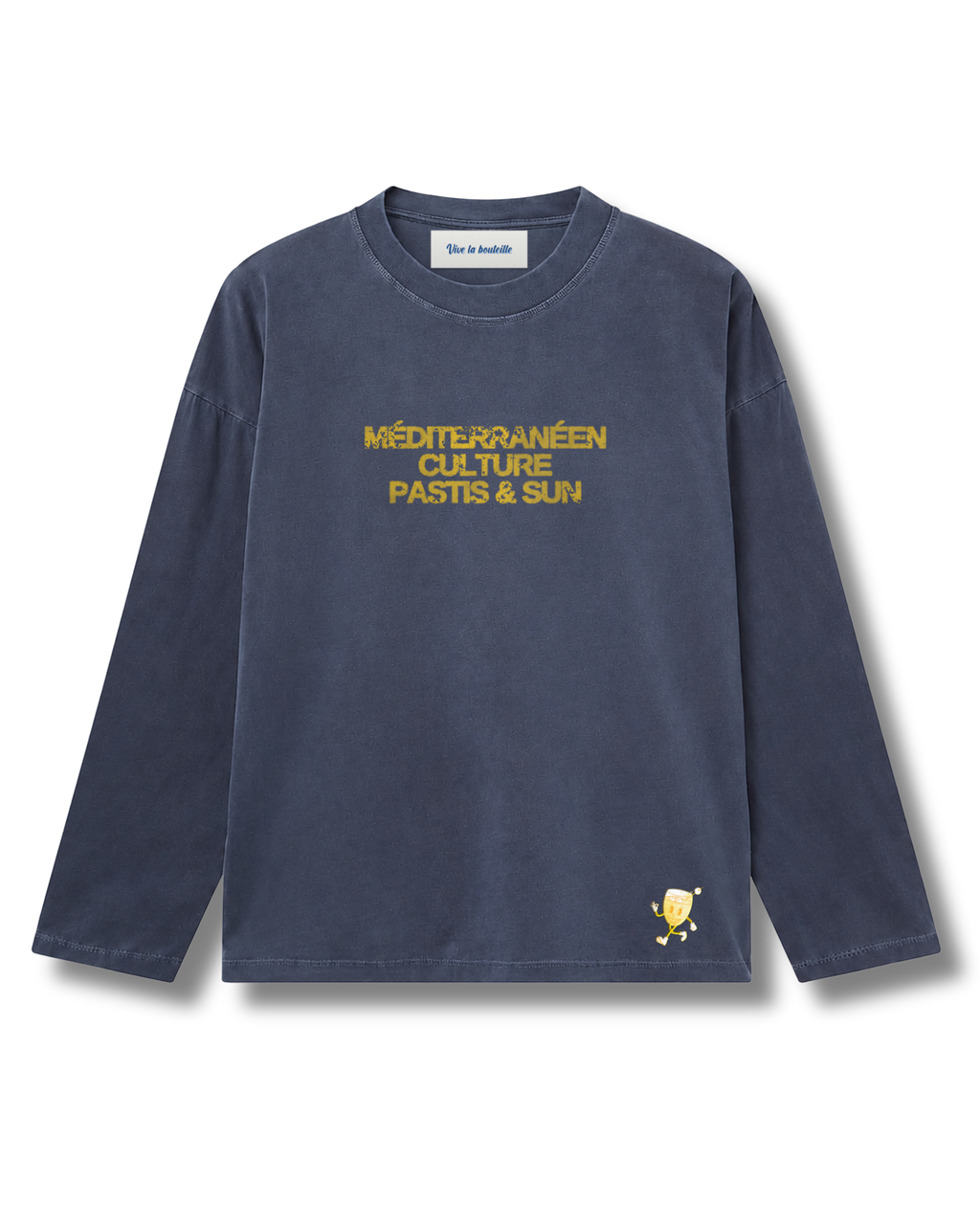 Le Pastis & Sun – T-shirt manches longues méditerranéen - PRÉCO