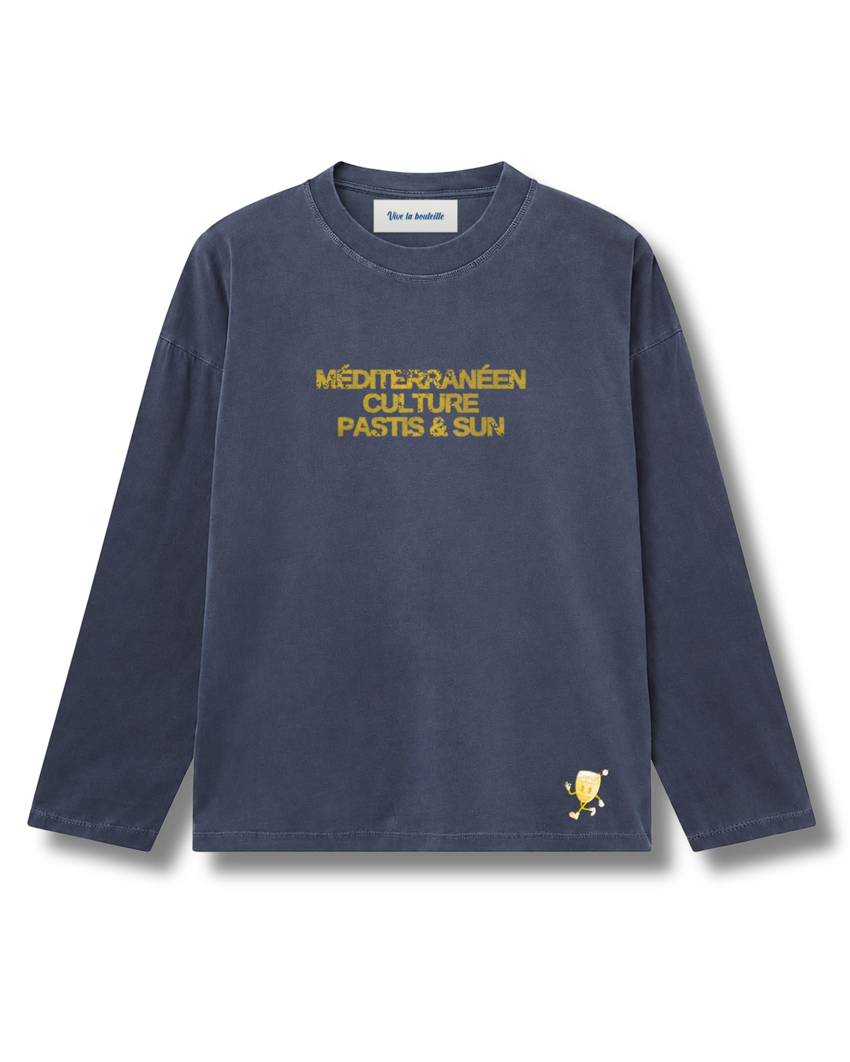 Le Pastis & Sun – T-shirt manches longues méditerranéen - PRÉCO