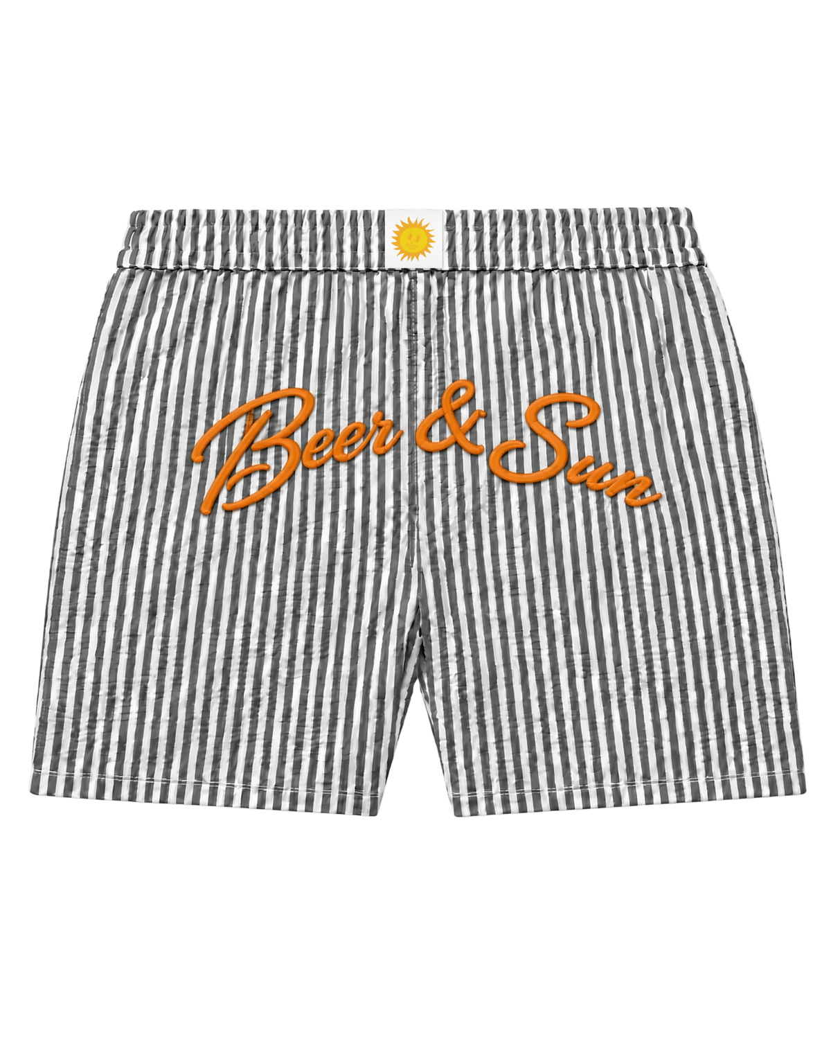 Short de Bain Rayé – Beer & Sun