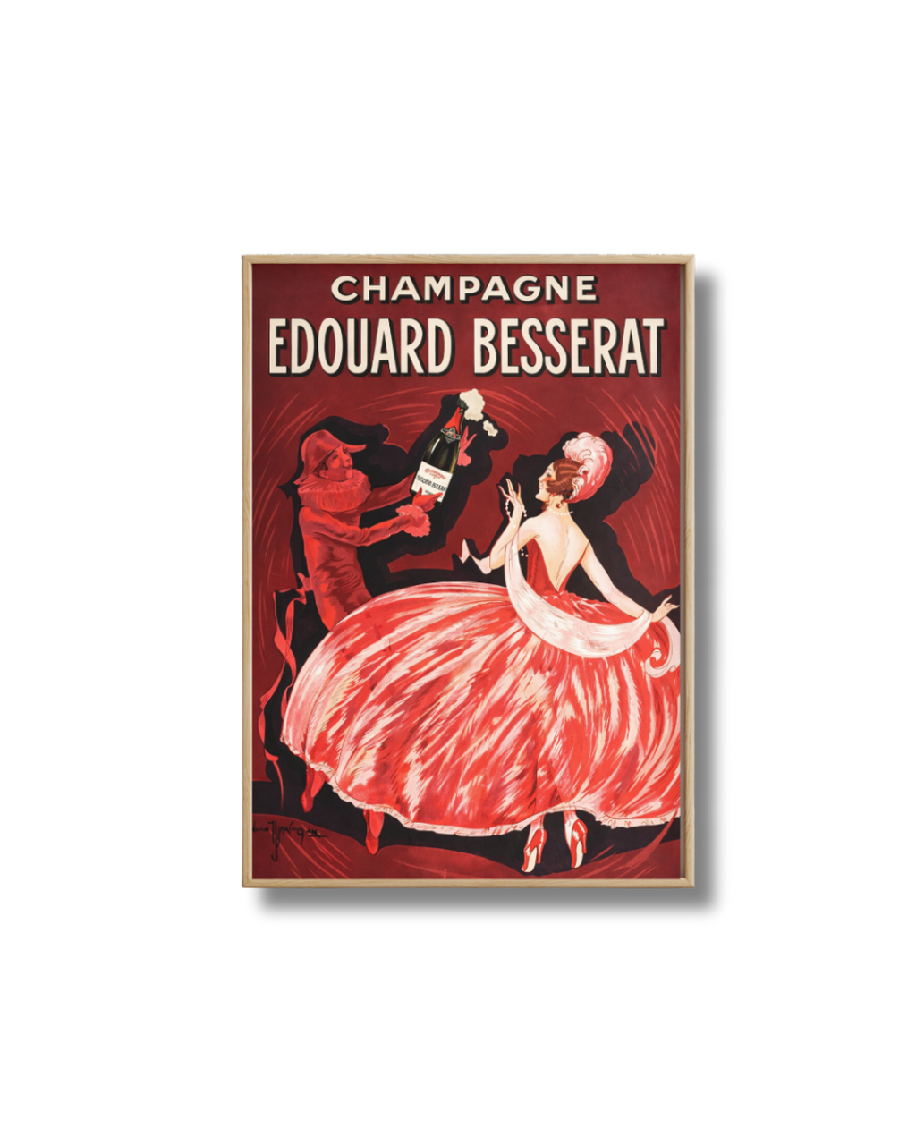 Affiche Champagne – Edouard Besserat Vintage Cabaret