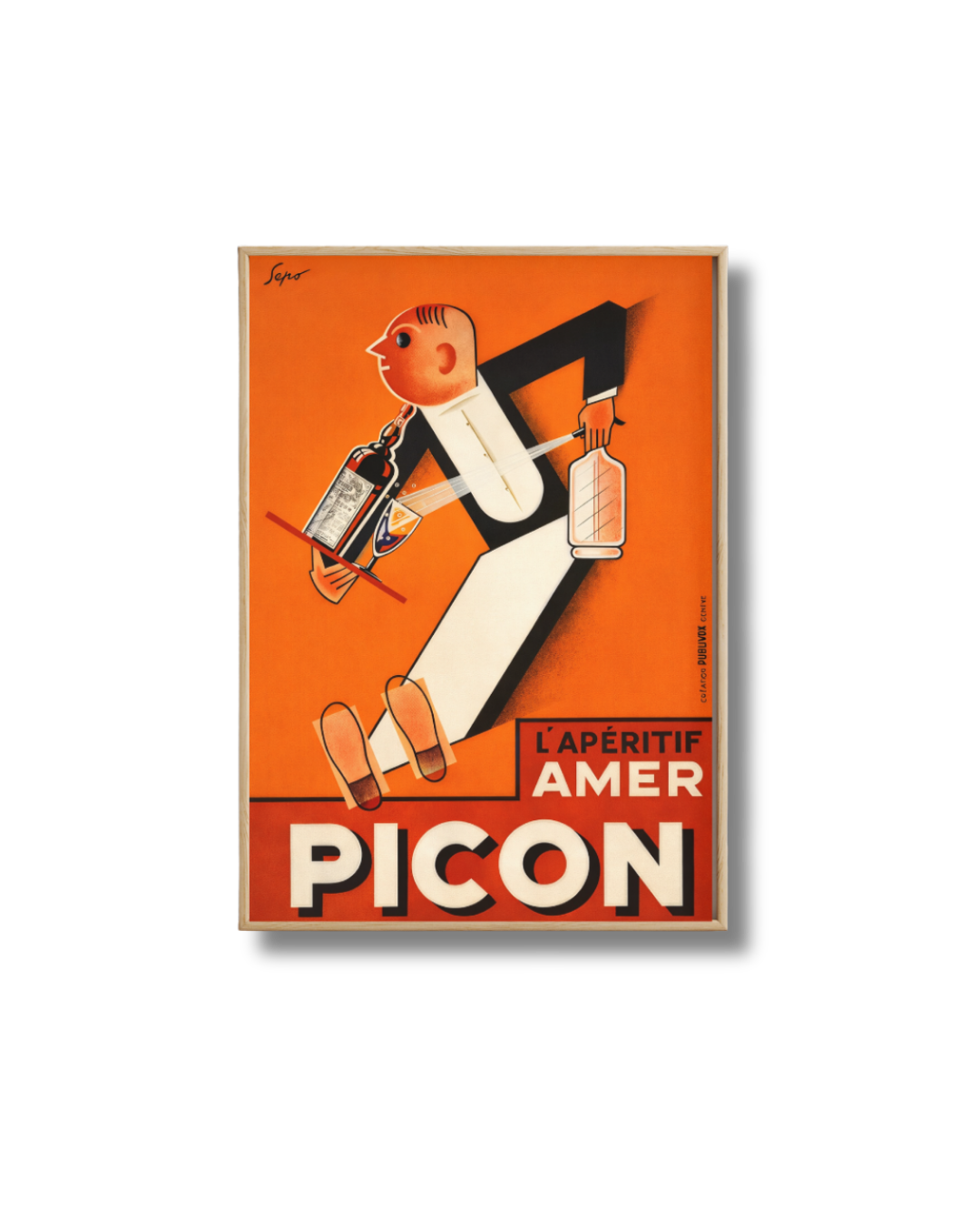Affiche Bière Picon – L’Apéritif Amer | Poster Vintage Apéro