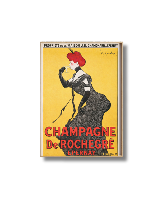 Affiche Champagne – De Rochegré Épernay Vintage