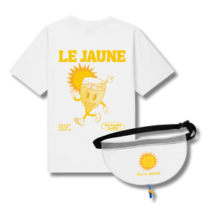 Pack teesh Le jaune + Sacoche secrète