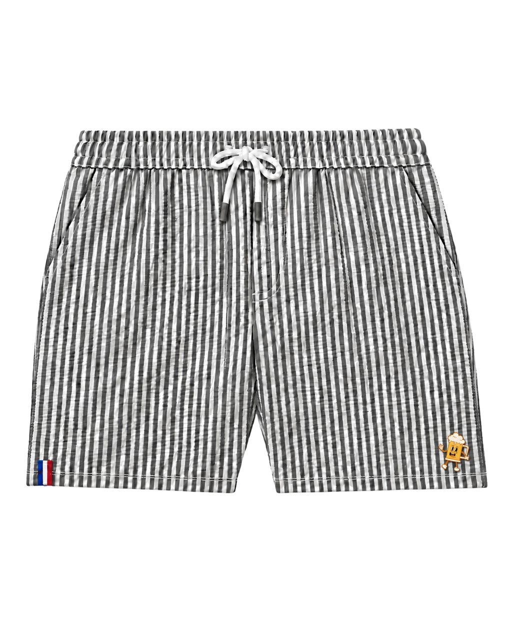 Short de Bain Rayé – Beer & Sun