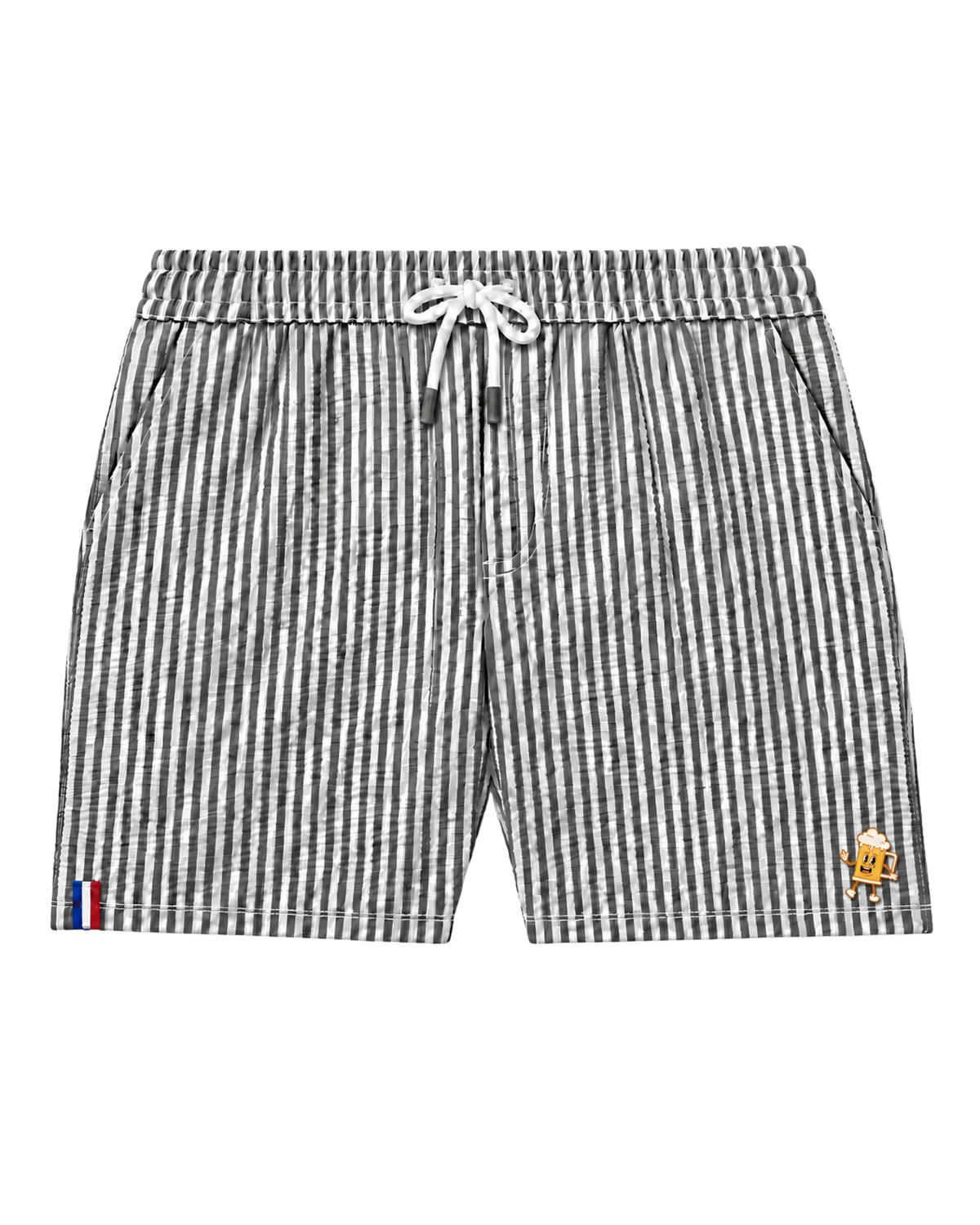 Short de Bain Rayé – Beer & Sun