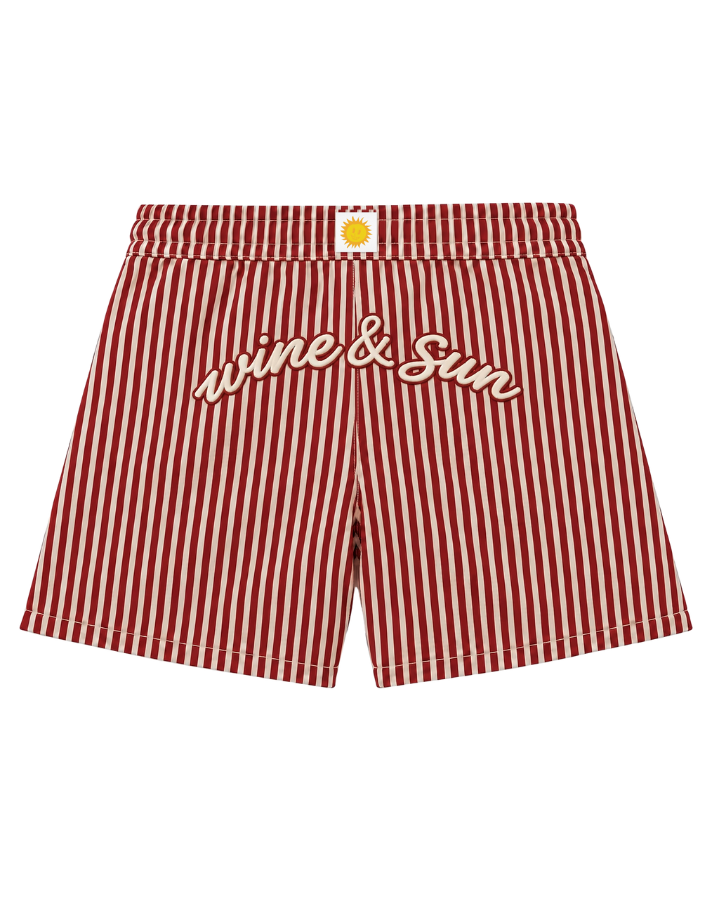 Short de Bain Rayé – Wine & Sun