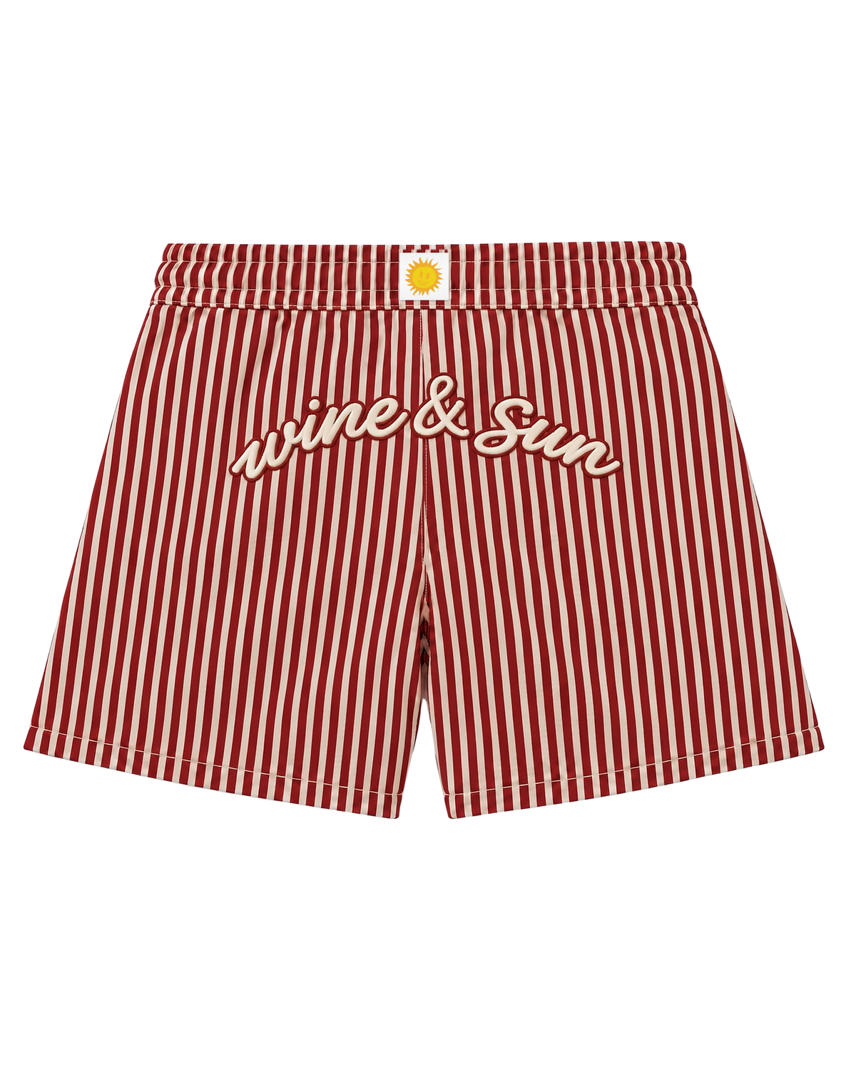 Short de Bain Rayé – Wine & Sun