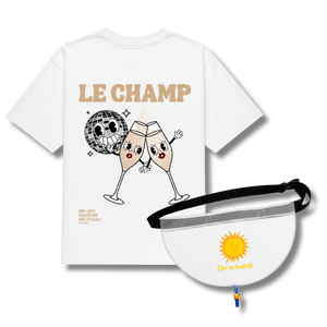 Pack teesh Le Champ + Sacoche secrète