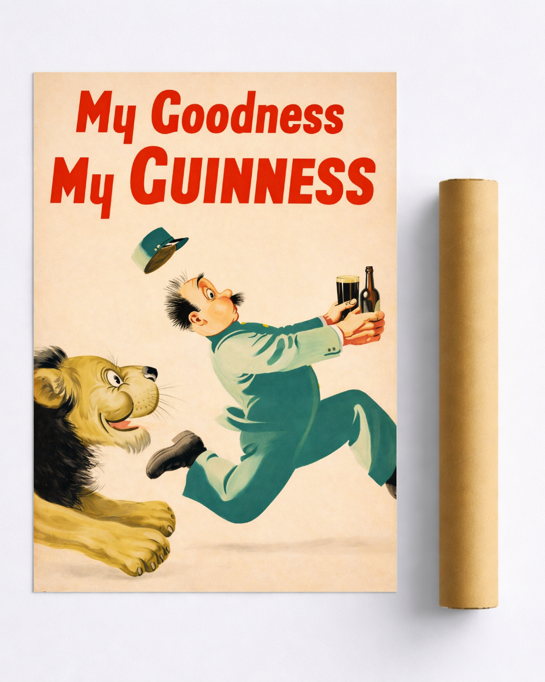 Affiche Guinness  – Poster Vintage Pub Déco Bar