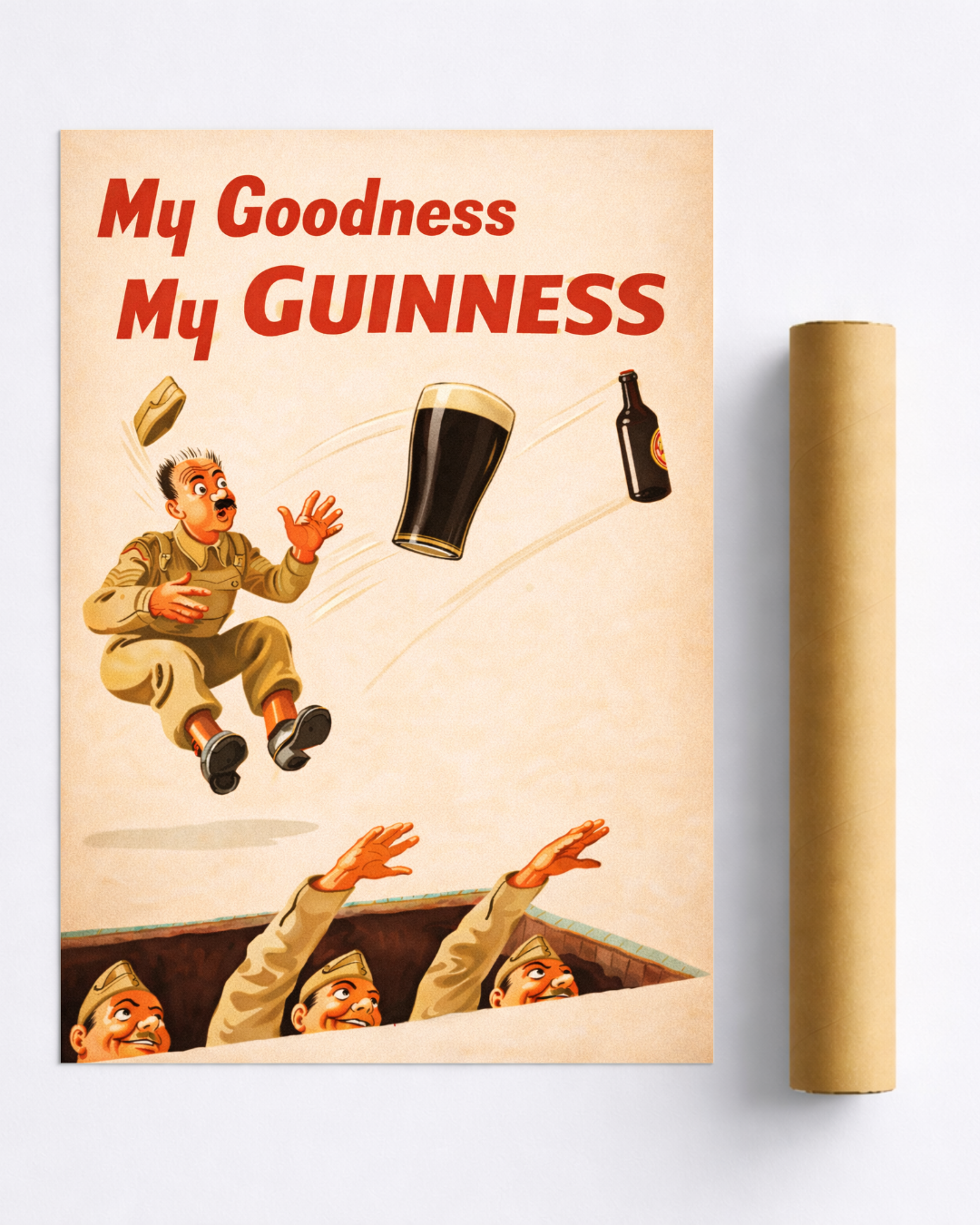 Affiche Guinness My Goodness – Poster Vintage Pub Déco Bar