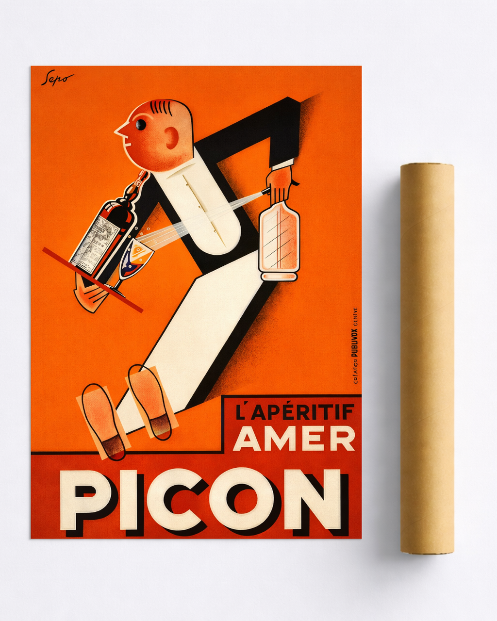 Affiche Bière Picon – L’Apéritif Amer | Poster Vintage Apéro