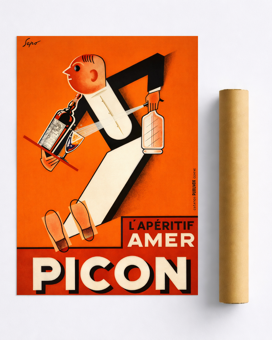 Affiche Bière Picon – L’Apéritif Amer | Poster Vintage Apéro