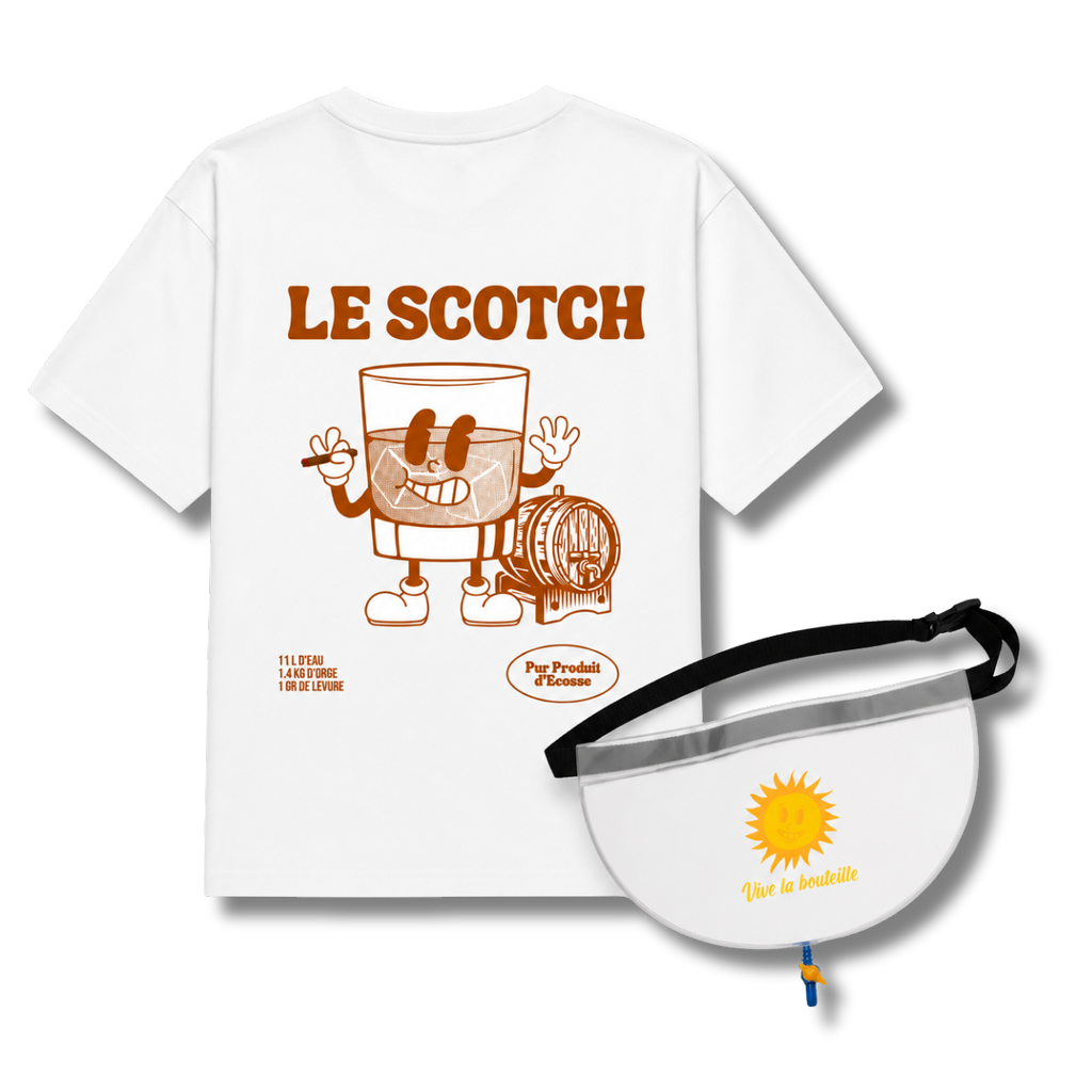 Pack teesh Le Scotch + Sacoche secrète