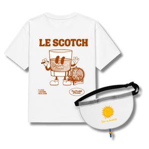 Pack teesh Le Scotch + Sacoche secrète