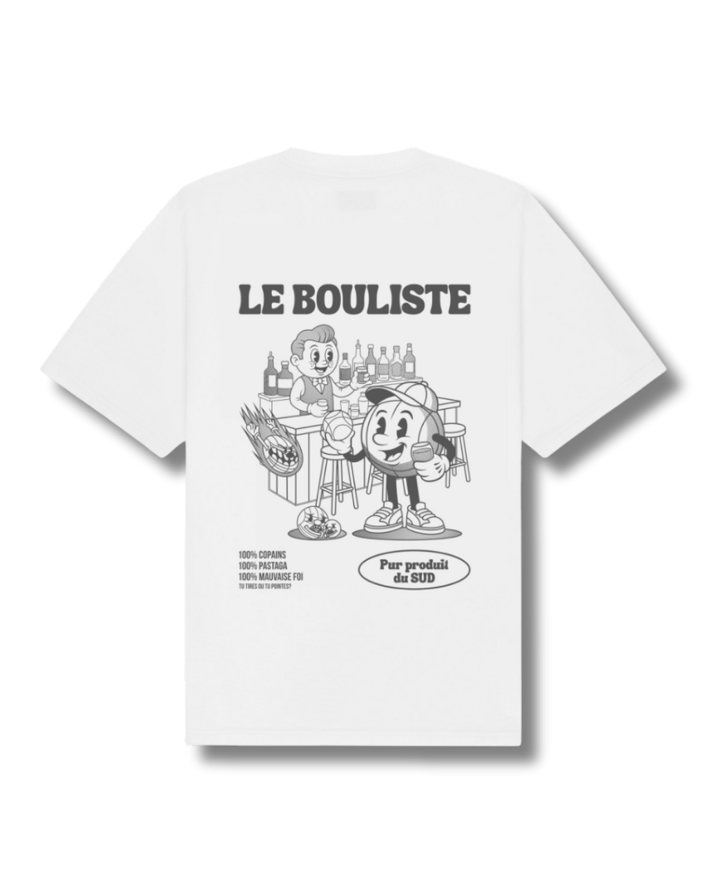T-shirt pétanque " Le bouliste " 💥