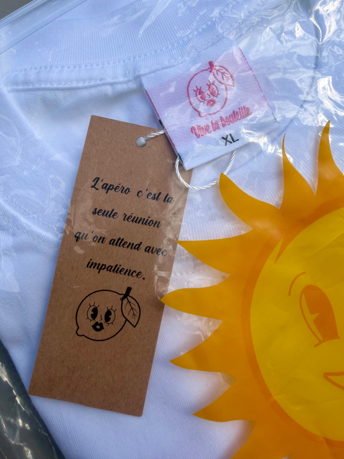 T-shirt gin tonic " Le Gin'to " 🍸