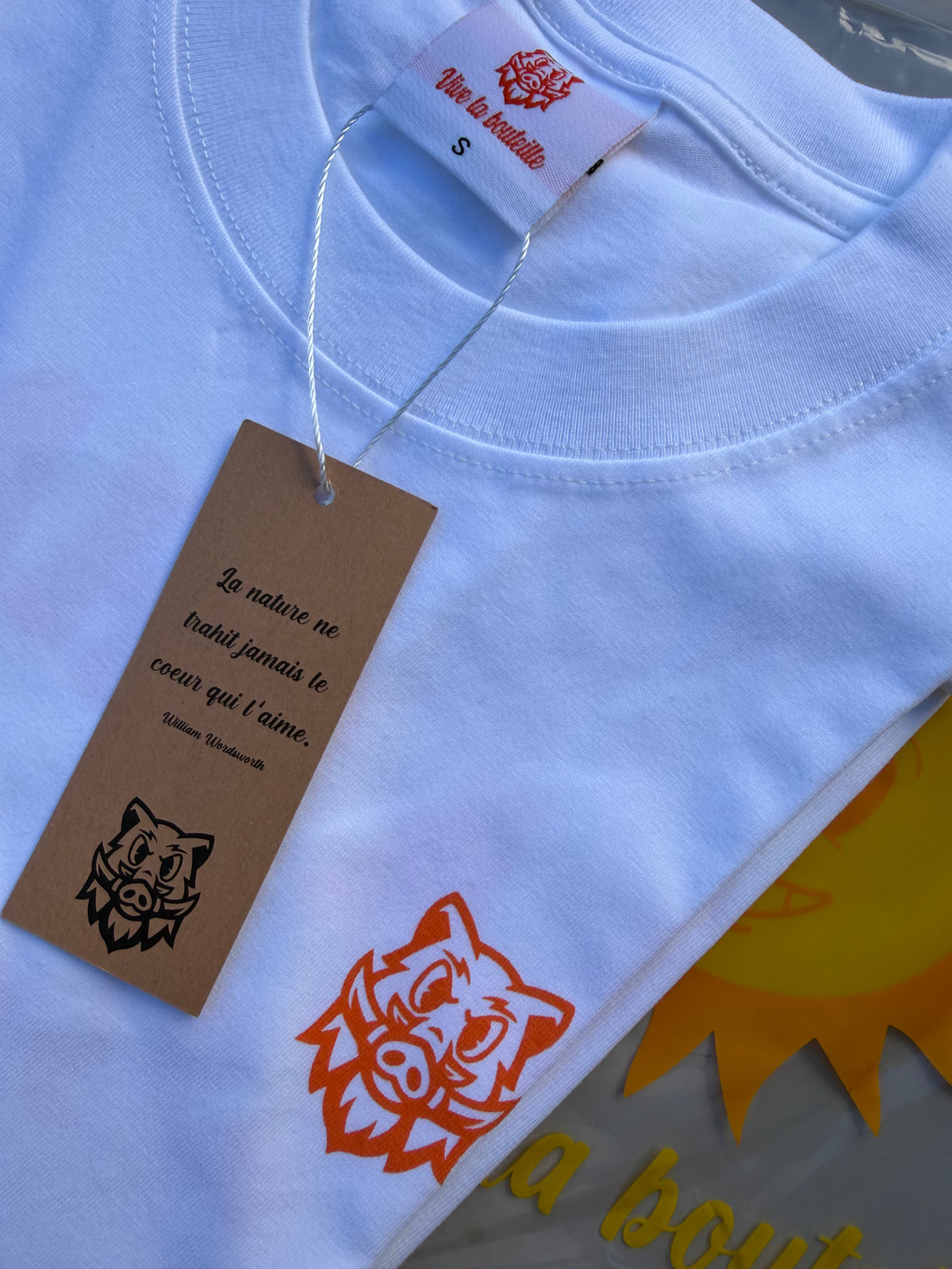 T-shirt chasse " La Chasse " 🧡