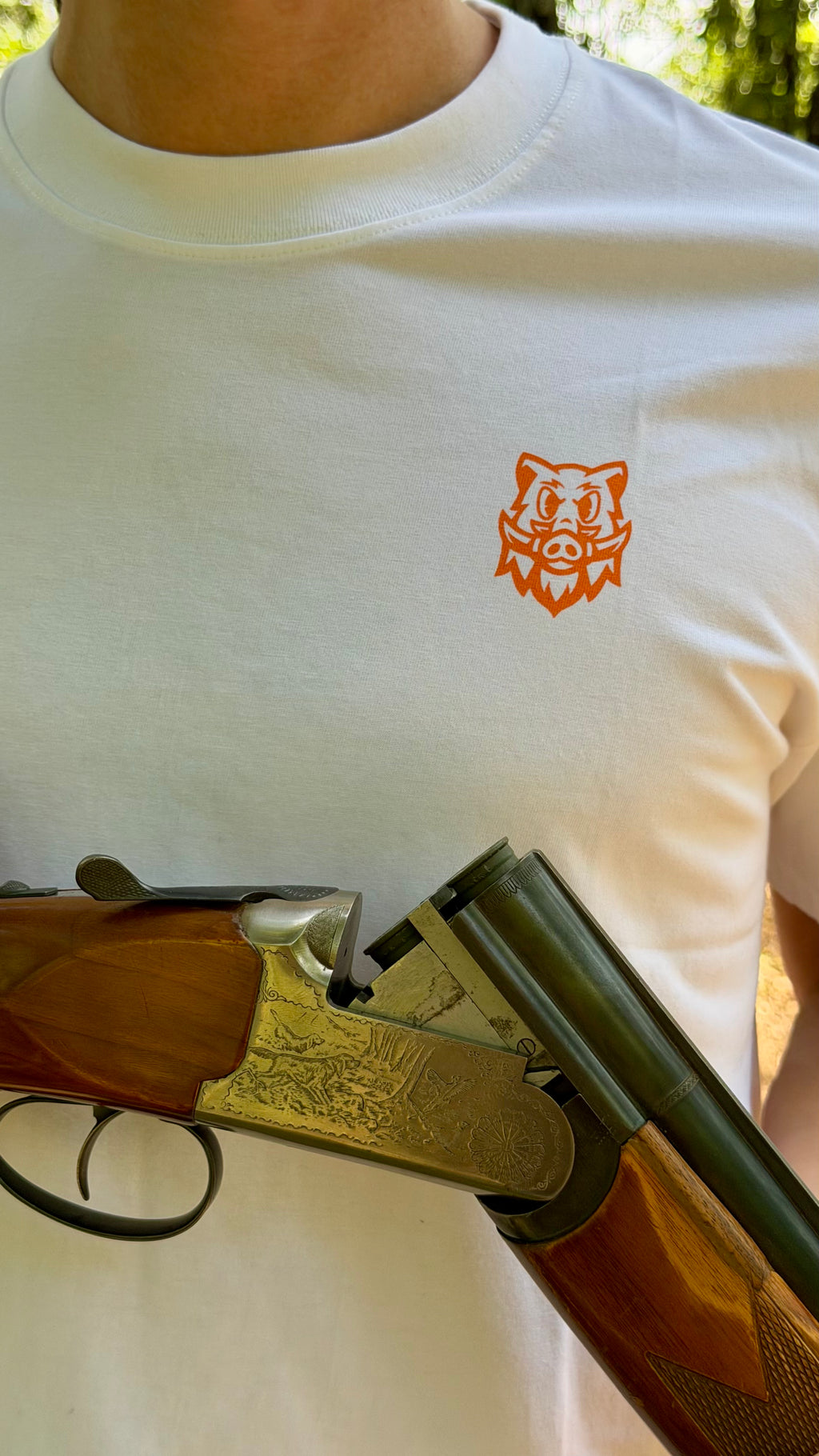 T-shirt chasse " La Chasse " 🧡