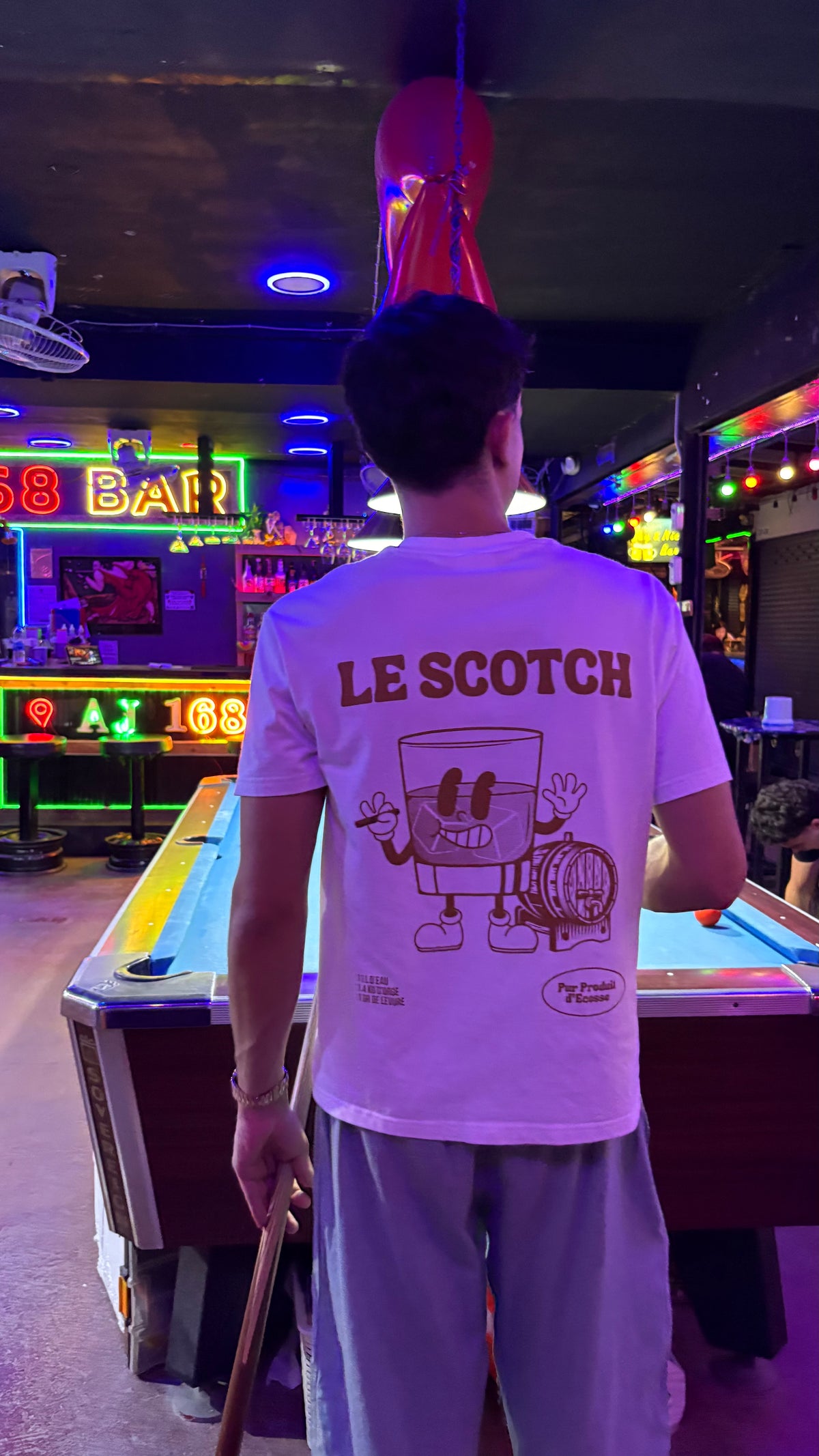 T-shirt whisky " Le scotch " 🥃