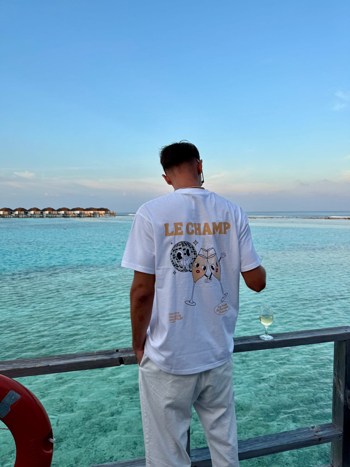 teeshirt champagne