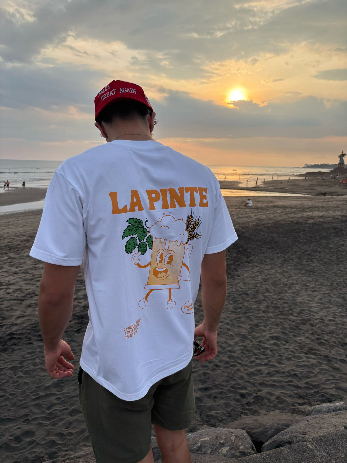 T-shirt bière " La pinte " 🍺