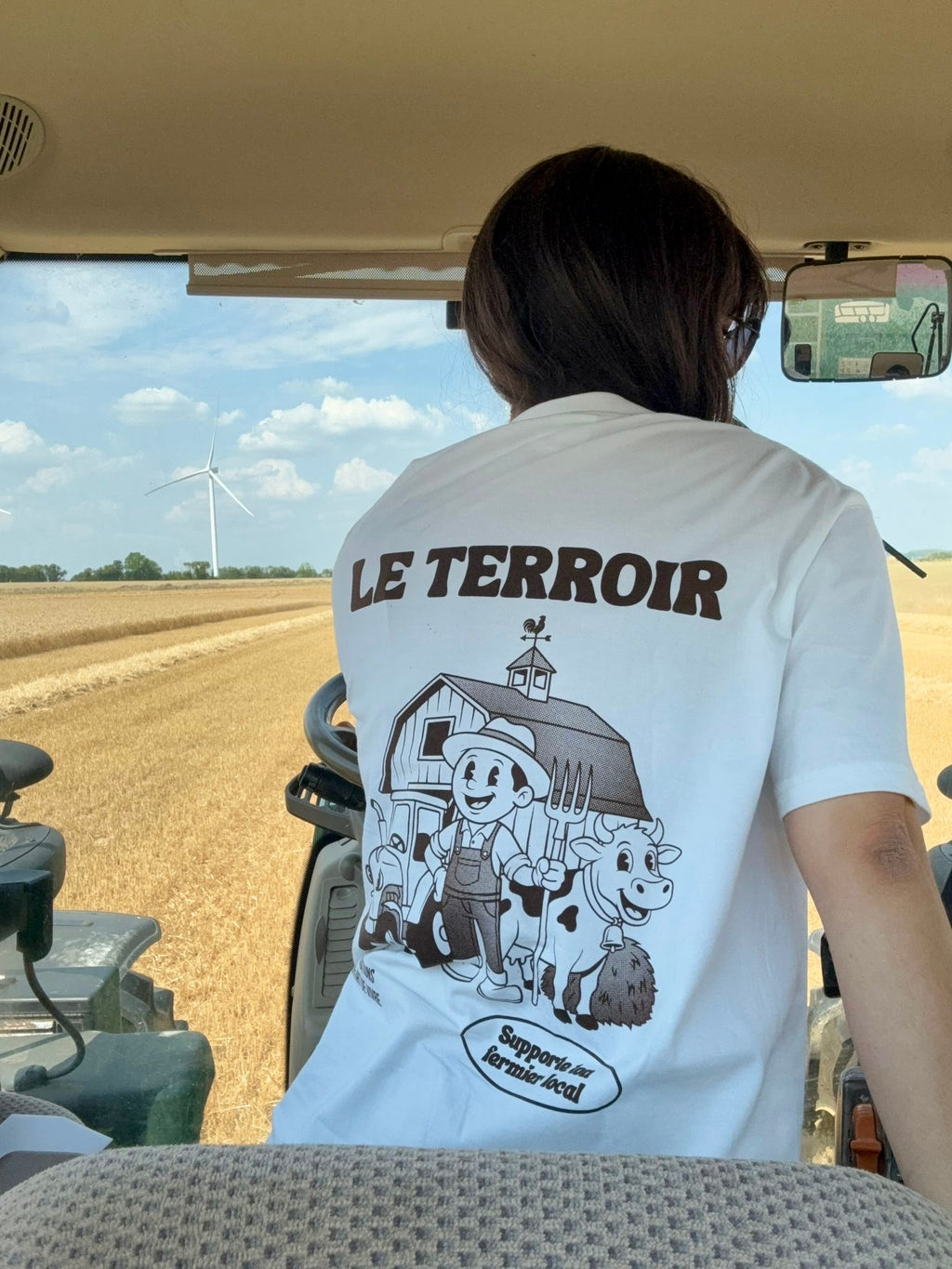 T-shirt agriculteur " Le Terroir " 🚜