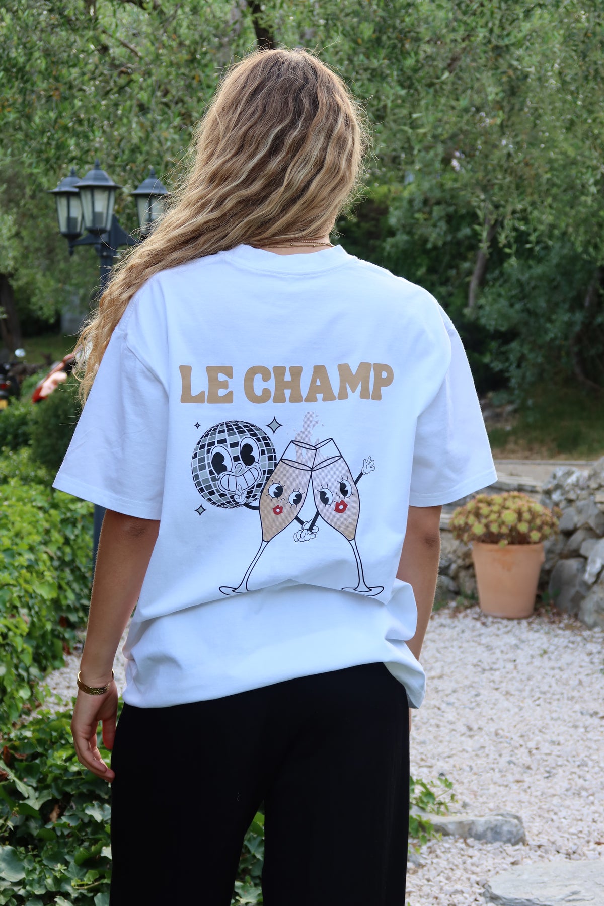 tshirt champagne fille